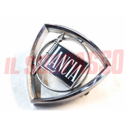 FREGIO STEMMA MASCHERINA GRIGLIA ANTERIORE LANCIA FULVIA FLAVIA COUPE ORIGINALE
