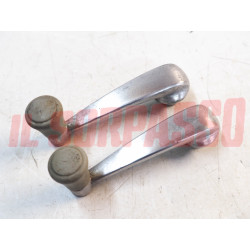 MANIGLIE ALZAVETRO PORTA FIAT 600 D MULTIPLA 1100 103 BAULETTO ORIGINALI GRIGIE