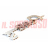 SCRITTA SIGLA AUSTIN A40 S ORIGINALE IN ALLUMINIO