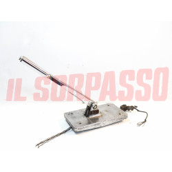 ASTA LEVA CROMATA LEVERAGGIO FRENO A MANO LANCIA FLAVIA COUPE ORIGINALE