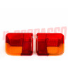 PLASTICHE FANALI FARI POSTERIORI DESTRO SINISTRO CITROEN 2 CV CAVALLI ALTISSIMO