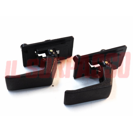 MANIGLIE APRI PORTA DESTRA SINISTRA MARRONI AUTOBIANCHI A112 + ABARTH 4 5 6 7 S