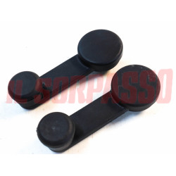MANIGLIE ALZAVETRO PORTA NERE FIAT RITMO L - CL 3/5 PORTE ABARTH ORIGINALI