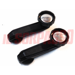 MANIGLIA ALZAVETRO PORTA POMELLO CROMATO ALFA ROMEO ALFA SUD + TI ORIGINALI