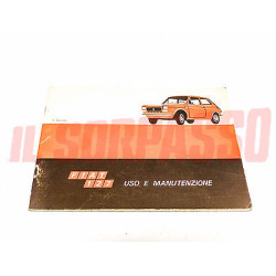 LIBRETTO USO E MANUTENZIONE FIAT 127 1 SERIE 2 3 PORTE ORIGINALE