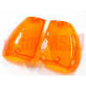 PLASTICHE FANALINI ANTERIORI FRECCE ARANCIO ALFA ROMEO GIULIETTA 77-85 LEART