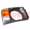 CORNICE CERCHIO FARO + FANALINO DESTRO IVECO OM 40 50 ORIGINALE GRIGIO SCURO