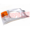 CORNICE CERCHIO FARO + FANALINO DESTRO IVECO OM 40 50 ORIGINALE GRIGIO CHIARO