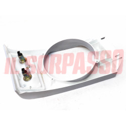 CORNICE CERCHIO FARO + FANALINO SINISTRO IVECO OM 40 50 ORIGINALE GRIGIO CHIARO