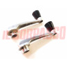 MANIGLIE ALZAVETRO PORTA POMELLO NERO  FIAT 600 D 1100 103 D R ORIGINALI