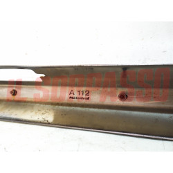 PARAURTI POSTERIORE AUTOBIANCHI A112 1  2 3 SERIE + ABARTH ORIGINALE CON DIFETTI