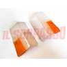 PLASTICHE FANALINI ANTERIORI FRECCE DESTRO + SINISTRO FIAT 616 FURGONE ALTISSIMO
