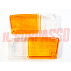 PLASTICHE FANALINI ANTERIORI RENAULT R5 ORIGINALI BICOLORE LEART