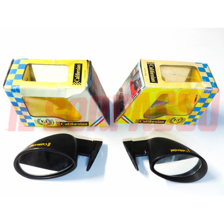 SPECCHI RETROVISORI CALIFORNIAN DESTRO SINISTRO BASE METALLO FERRARI LAMBORGHINI