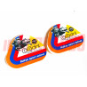 SPECCHI RETROVISORI ARCA COCODRIL FIAT LANCIA ALFA ROMEO SPORTIVE ANNI 50 60