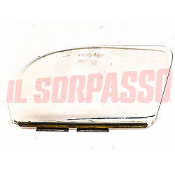 VETRO SCENDENTE + BASE ASTA PORTA POSTERIORE SINISTRA FIAT 1100 A B E  ORIGINALE