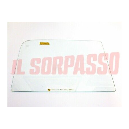 VETRO SCENDENTE PORTA DESTRA - SINISTRA  FIAT 850 BERLINA SPECIAL ORIGINALE