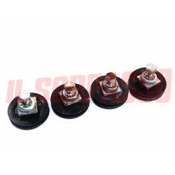 RUZZOLE CARRUCOLE MACCHINETTE ALZAVETRO PORTE FIAT 124 SPIDER SPORT ORIGINALI