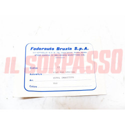 FODERE COPRI SEDILI ANTERIORI + POSTERIORI FIAT 850 SPECIAL MARRONI