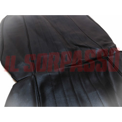 FODERE COPRI SEDILI ANTERIORI + POSTERIORI FIAT 126 PERSONAL NERE