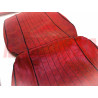 FODERE COPRI SEDILI ANTERIORI + POSTERIORI FIAT 126 PERSONAL ROSSE