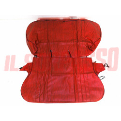FODERE TAPPEZZERIA COPRI SEDILI ROSSE VIMPELLE AUTOBIANCHI A112 2 SERIE ELEGANT