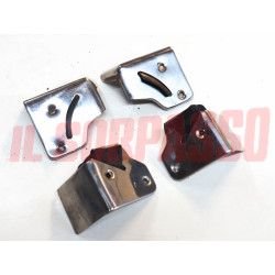CAPPUCCI TERMINALI ANTERIORI + POSTERIORI PORTA FIAT 124 SPIDER SPORT ORIGINALI