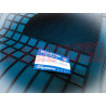 SOPRA TAPPETI IN GOMMA BLU CON PONTE ALFA ROMEO GT 1750 2000 BERLINA FILGOMMA