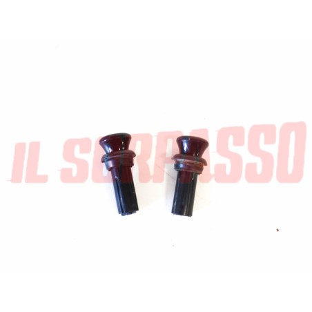 POMELLI SICURA SERRATURA PORTA GOMMINI FIAT 500 850 124 128 131 A112 ORIGINALI