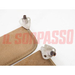 ALETTE ANTINE PARASOLE DESTRA + SINISTRA FIAT 1100 103 BAULETTO E TV ORIGINALI
