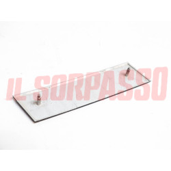 SCRITTA SIGLA ANTERIORE FRONTALE FIAT 500 R - 126 ORIGINALE IN ALLUMINIO