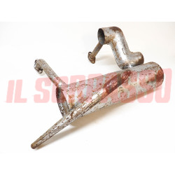 MARMITTA TERMINALE SCARICO FIAT 500 N BIANCHINA TRASFORMABILE CON RISCALDATORE