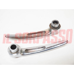 MANIGLIE APRI PORTA INTERNE CROMATE FIAT 1100 103 TV ORIGINALI x2