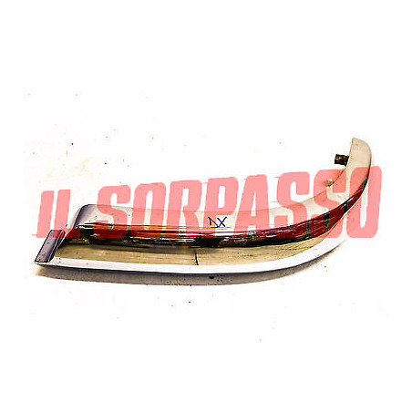 PARAURTI POSTERIORE DESTRO FIAT 1100 T MILITARE ORIGINALE REAR BUMPER