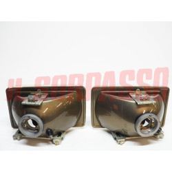 GRUPPI OTTICI FANALI FARI DESTRO + SINISTRO FORD TAUNUS TC2 ORIGINALI CARELLO