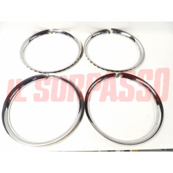 ANELLI GHIERE CERCHI RUOTA 14 FIAT 1100 103 BAULETTO E TV H D 1500 COUPE SPIDER