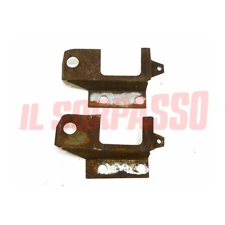 STAFFE FISSAGGIO FANALINI PARAURTI ANTERIORE FIAT 850 SPIDER SPORT ORIGINALI