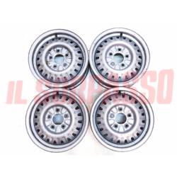 4 CERCHI RUOTA  5 FORI ALFA ROMEO ALFA 6 ORIGINALI FERGAT 6X14 119132801000