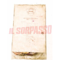 GUARNIZIONI KIT SERIE MOTORE + PIASTRINE FERMI FIAT 1100 103 D 58' ORIGINALI