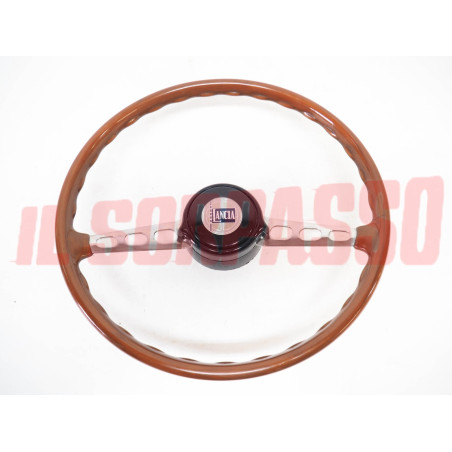 VOLANTE STERZO + PULSANTE CLACSON LANCIA FULVIA COUPE 2 SERIE + ZAGATO ORIGINALI