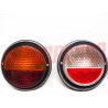 FANALI POSTERIORI FIAT 850 COUPE SPORT 2 3 SERIE - 128 RALLY ORIGINALI ALTISSIMO