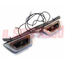 FANALE FANALINO LUCE TARGA + GUARNIZIONE LANCIA FLAVIA COUPE ORIGINALE