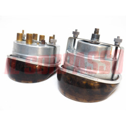 STRUMENTI GUSCI CONTACHILOMETRI + BENZINA CRUSCOTTO FIAT 1100 103 TV FUORISERIE