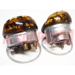 STRUMENTI GUSCI CONTACHILOMETRI + BENZINA CRUSCOTTO FIAT 1100 103 TV FUORISERIE