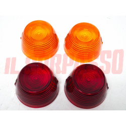 PLASTICHE FANALI POSTERIORI ROSSE + ARANCIO ALFA ROMEO GIULIETTA + GIULIA SS