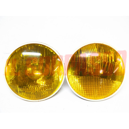 FANALI FARI GRUPPI OTTICI CARELLO FIAT DINO COUPE SPIDER FERRARI 365 GTB4 GIALLI