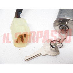 BLOCCHETTO ACCENSIONE AUTOBIANCHI A112 1 2 SERIE ORIGINALE SIPEA 4 CONTATTI