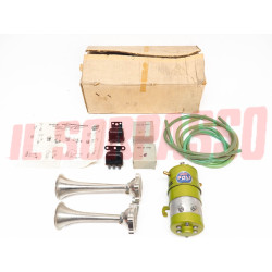 TROMBE ELETTROPNEUMATICHE AVVISATORI ACUSTICI 6 V MAGGIOLINO LANCIA ARDEA POLI