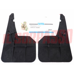 PARASPRUZZI PARAFANGHI POSTERIORI SCRITTA LANCIA THEMA + FERRARI ORIGINALI