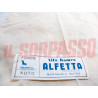 FODERE TAPPEZZERIA COPRI SEDILI ALFA ROMEO ALFETTA BERLINA CON POGGIATESTA NOS